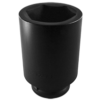 Socket, Impact, 3-1/8", 1-1/2" Drive, 6 Points Action Paper