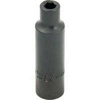 Socket, Impact, 8 mm, 1/2" Drive, 6 Points Action Paper