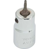 Bit Socket, Torx&reg;, T7 x 2-1/8" L, 3/8" Drive Action Paper