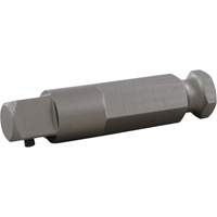 Male Square End Hex Drive Extension, 3/8" Drive, 3" L Action Paper