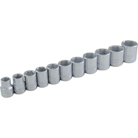 Jeu de douilles, 11 Mcx, Prise de 3/8" Action Paper