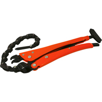 Locking Chain Clamp Pliers, 13" Length, Omnium Grip Action Paper