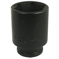 Socket, Impact, 2-1/16", 3/4" Drive, 6 Points, Deep Action Paper
