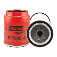BF1386-O Fuel/Water Separator Spin-On with Open Port For Bowl Action Paper
