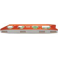 Torpedo Billet Level, 8" L, Aluminum, 4 Vials, Magnetic Action Paper
