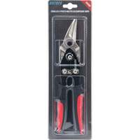 Compound Snips, 1-3/8" Cut Length, Left Cut Action Paper