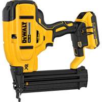 Max XR&reg; Brad Nailer Kit, 20 V, Lithium-Ion Action Paper