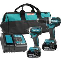 Ensemble de 2 outils avec moteur sans balai LXT, 18 V Action Paper