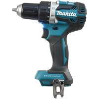 Drill Driver with Brushless Motor (Tool Only), Lithium-Ion, 18 V, 1/2" Chuck, 530 in-lbs Torque Action Paper