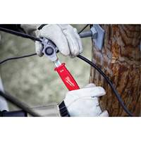 Lineman's 2-in-1 Insulated Ratcheting Box Wrench Action Paper