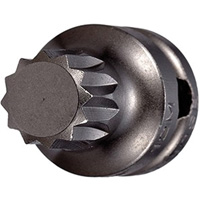 Embout &agrave; ins&eacute;rer, Triple carr&eacute;, 5 x 1" lo, Prise 3/8" Action Paper