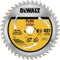 FlexVolt&reg; TrackSaw Blade, 6-1/2", 42 Teeth, Wood Use Action Paper