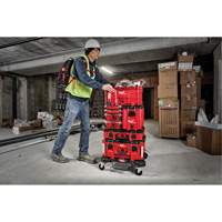 Packout Compact Tool Box, 10" x 16-1/5" x 13", Black/Red Action Paper