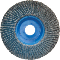 BlueFire™ R884P Coarse Grit Flap Disc, 5" x 7/8", Type 27, 60 Grit, Zirconia Alumina UAJ184 | Action Paper