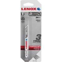 Metal Cutting Jigsaw Blade, Bi-Metal, T-Shank, 3-5/8" L, 6 TPI Action Paper