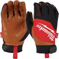 Performance Gloves, Grain Goatskin Palm, Size Small UAJ283 | Action Paper