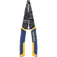 Wire Stripper/Crimper/Cutter Multi-Tool, 8-1/2" L, 10 - 22 AWG Action Paper
