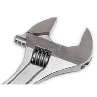 Adjustable Wrench - Boxed, 10" L, 1-5/16"/34 mm Max Width, Chrome Action Paper