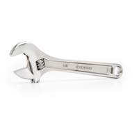 Adjustable Wrench - Bagged, 8" L, 1-1/8"/29 mm Max Width, Chrome Action Paper