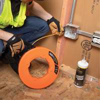 Fish Tape with Spiral Steel Leader Action Paper