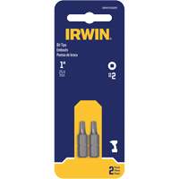 Embouts de tournevis &agrave; ins&eacute;rer, Carr&eacute;e, #2, Prise 1/4" Action Paper