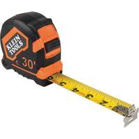 Magnetic Double Hook Tape Measure, 30', 1/16" Graduations Action Paper