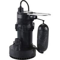 5.5 Series Sump Pump, 35 GPM, 115 V, 3.5 A, 1/4 HP UAK135 | Action Paper