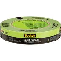 Scotch&reg; Rough Surface Painter's Tape 2060, 24 mm (1") x 55 m (180'), Green Action Paper