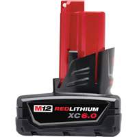 M12 Redlithium XC6.0 Battery, Lithium-Ion, 12 V, 6 Ah Action Paper