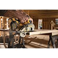 FlexVolt&reg; Max Brushless Circular Saw with Electric Brake (Tool Only), 7-1/4", 60 V Action Paper