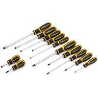 Phillips&reg;/Slotted Dual Material Screwdriver Set, 12 Pcs. Action Paper