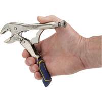 Vise-Grip<sup>®</sup> Fast Release™ 7WR Locking Pliers with Wire Cutter, 7" Length, Curved Jaw UAK287 | Action Paper