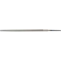 File, 1/4" Dia. x 6" L, Round, Second Cut Action Paper