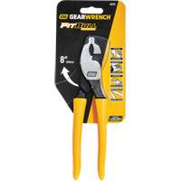 Pitbull Dipped Handle Slip Joint Pliers Action Paper