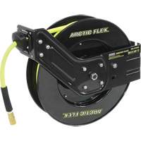 Retractable Air Hose Reel with Hybrid Polymer Hose, 3/8" x 50', 300 psi UAK405 | Action Paper