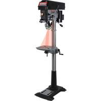 Variable Speed Drill Press, 15", 5/8" Chuck, 3300 RPM UAK412 | Action Paper