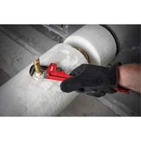 Cl&eacute; &agrave; tuyau, Cap des m&acirc;choires 3/4", Longueur 6", Fini Rev&ecirc;tement en poudre Action Paper