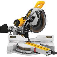 Double-Bevel Sliding Compound Mitre Saw, 12", 15 A, 120 V Action Paper