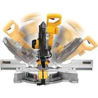 Double-Bevel Sliding Compound Mitre Saw, 12", 15 A, 120 V Action Paper