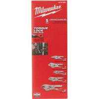 Torque Lock Locking Pliers Kit, 5 Pieces Action Paper