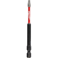 Shockwave Impact Duty Screwdriver Bit, Torx, T-15 Tip, 1/4" Drive Size, 3-1/2" Length Action Paper