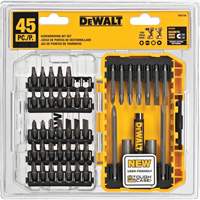 45 Piece Screwdriving Set with ToughCase&reg;+ System Action Paper