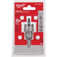 One-Piece Carbide Hole Cutters, 1", 3/16" Depth of Cut Action Paper