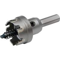 One-Piece Carbide Hole Cutters, 1-7/32", 3/16" Depth of Cut Action Paper