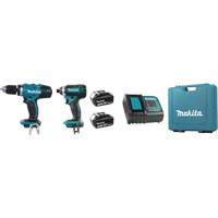 LXT&reg; 2 Tool Combo Kit, Lithium-Ion, 18 V Action Paper