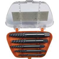 Drillco<sup>®</sup> Screw Extractor Set with Drills, Carbide, 5 Pieces UAP171 | Action Paper