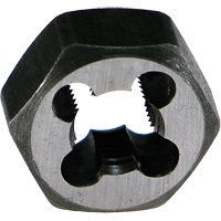 &eacute;crou taraudeur hexagonal DRILLCO, Filet de 4-40, Acier rapide Action Paper
