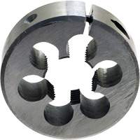Fili&egrave;re ronde ajustable pour tuyaux DRILLCO, Filet de 1/16"-27, Acier rapide Action Paper