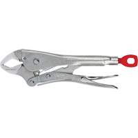 Torque Lock MaxBite Locking Pliers, 7" Length, Curved Jaw Action Paper