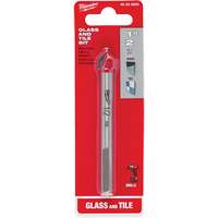 Glass & Tile Bit Set, 4 Pieces, Carbide Action Paper